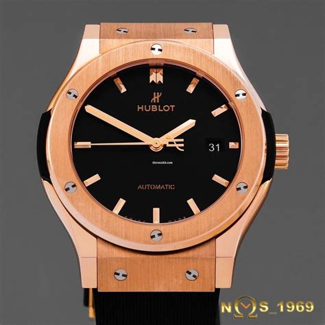 hublot gold rose|hublot classic fusion king gold.